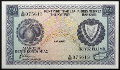 Cyprus 250 Mil 1982
P# 41c; № S82-075613; UNC