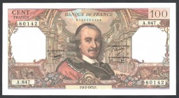 France 100 Francs 1975 RARE!
P# 149e; № 2115080142; UNC; "Corneille"; RARE!