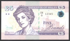 Great Britain 5 Pounds 2016 Specimen RARE
P5274-Gabris; Mintage: 600; UNC; Number 12345; Princess Diana of Wales (1961-1997)