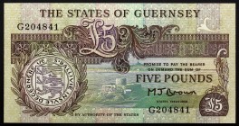 Guernsey 5 Pounds 1990
P# 53a; № G204841; UNC