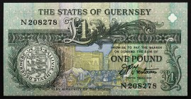 Guernsey 1 Pound 1991
P# 52b; № N208278; UNC