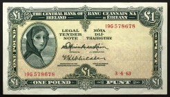 Ireland 1 Pound 1963
P# 64a; № 19G578678