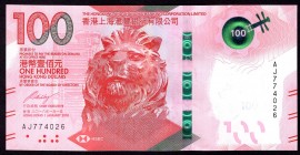 Hong Kong 100 Dollars 2018
P# New; UNC