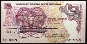 Papua New Guinea 5 Kina 1993
P# 14a; № SST028472; UNC
