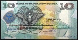 Papua New Guinea 10 Kina 1998 Commemorative
P# 17; № AT030842; UNC