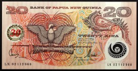 Papua New Guinea 20 Kina 2003 Commemorative
P# 27; № LK02112968; UNC