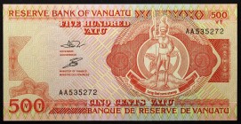 Vanuatu 500 Vatu 1993
P# 5; № AA535272; UNC