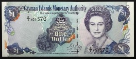 Cayman Islands 1 Dollar 2001
P# 26a; № C2-701570; UNC