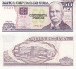 Cuba 50 Pesos 2012 Error
VF, Error