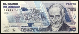 Mexico 20 Pesos 1992
P# 96; № C9285456; UNC