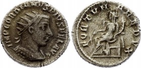 Ancient World Roman Empire Gordian III AR Antonian 238 - 244 AD
Ric# 84; Silver 4.37g