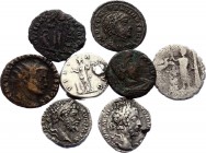 Ancient World Rome Lot of 8 Coins
With Silver