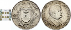 Czech Republic Set of 6 New Commemorative 20 Koruna 2018 - 2019
20 Korun 2018-2019; T.G. Masaryk, M.R. Štefánik, Edvard Beneš, V. Pospíšil, A. Rašín,...