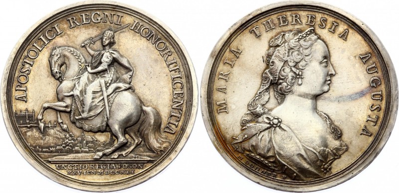 Austria Silver Medal 1741
Maria Theresa, 1740-1780. commemorative medal for the...