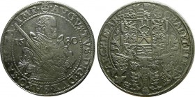 German States Sachse-Weimar Old Line Duchy Taler 1580
Dav# 9778; August (1553-1586). AR Taler 1580, Dresden Mint. Silver, XF, lustrous. Rare in this ...