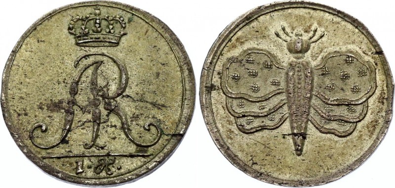 German States Sachsen 1 Groschen 1709 RRR
Friedrich August I., der Starke, 1694...