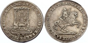 German States Sachsen 2 Groschen / 1/12 Taler 1742
Friedrich August II. (1733 - 1763). Auf das Vikariat. Dresden MInt. Kahnt 641; Kohl 523. Silver, X...