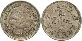 China - Kiangnan 5 Cents 1900
Y# 141a;Silver 1,4g.; Rare