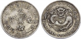 China - Kirin 20 Cents 1898
Y# 181; Silver 5.07g