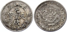 China - Kirin 10 Cents 1900
L&M# 535; Silver 2.64g