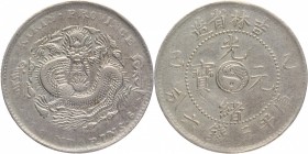 China - Kirin 50 Cents 1900
Zeno# 131626; Silver 12,89g.