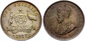 Australia 1 Shilling 1927
KM# 26; Silver; George V; AUNC