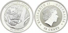 Australia 50 Cents 2013
KM# 1978; Silver; Australian Koala; UNC from Mint Roll