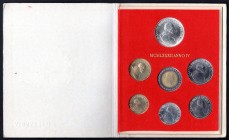 Vatican Set of 7 Coins 1982 Anno IV
With Silver; GIOVANNI PALOLO II; In Original Package