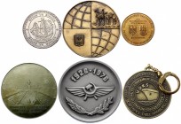 World Lot of 6 Medals & Tokens
With Silver Medal (.986) 29.8g; Different Countries & Motives