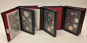 Canada Lot of 3 Full Sets 1989 - 1991
Each Set Contains: 1 5 10 25 50 Cents & (x2) Dollar 1989, 1990, 1991; With Silver; Comes in Amazing Original Bo...