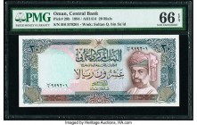 Oman Central Bank of Oman 20 Rials 1994 / AH1414 Pick 29b PMG Gem Uncirculated 66 EPQ. 

HID09801242017

© 2020 Heritage Auctions | All Rights Reserve...
