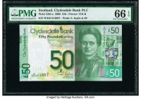 Scotland Clydesdale Bank PLC 50 Pounds 16.8.2009 Pick 229La PMG Gem Uncirculated 66 EPQ. 

HID09801242017

© 2020 Heritage Auctions | All Rights Reser...