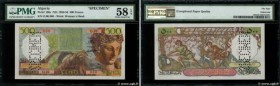 Country : ALGERIA 
Face Value : 500 Francs Spécimen 
Date : (1950) 
Period/Province/Bank : Banque de l'Algérie et de la Tunisie 
Catalogue reference :...