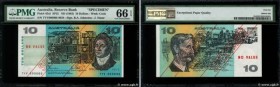 Country : AUSTRALIA 
Face Value : 10 Dollars Spécimen 
Date : (1983) 
Period/Province/Bank : Australia, Reserve Bank 
Catalogue reference : P.45ds 
Al...
