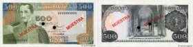 Country : COLOMBIA 
Face Value : 500 Pesos Oro Spécimen 
Date : 20 juillet 1977 
Period/Province/Bank : Banco de la Republica 
Catalogue reference : P...