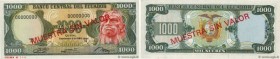 Country : ECUADOR 
Face Value : 1000 Sucres Spécimen 
Date : 05 septembre 1984 
Period/Province/Bank : Banco Central Del Ecuador 
Catalogue reference ...