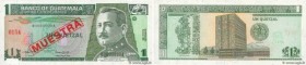 Country : GUATEMALA 
Face Value : 1 Quetzal Spécimen 
Date : 16 juillet 1992 
Period/Province/Bank : Banco de Guatemala 
Catalogue reference : P.80s 
...