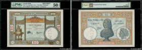 Country : FRENCH INDIA 
Face Value : 50 Roupies - 50 Rupees Spécimen 
Date : (1936) 
Period/Province/Bank : Banque de l'Indochine 
Catalogue reference...