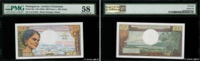 Country : MADAGASCAR 
Face Value : 500 Francs - 100 Ariary 
Date : (1966) 
Period/Province/Bank : Institut d'émission Malgache 
Catalogue reference : ...