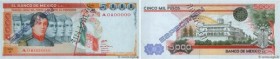 Country : MEXICO 
Face Value : 5000 Pesos Spécimen 
Date : 25 mars 1980 
Period/Province/Bank : Banco de Mexico 
Catalogue reference : P.71s 
Alphabet...