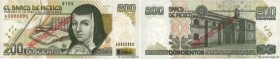 Country : MEXICO 
Face Value : 200 Nuevos Pesos Spécimen 
Date : 10 décembre 1992 
Period/Province/Bank : Banco de Mexico 
Catalogue reference : P.103...