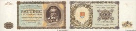 Country : SLOVAKIA 
Face Value : 5000 Korun Spécimen 
Date : 18 décembre 1944 
Period/Province/Bank : Slovak National Bank 
Catalogue reference : P.14...