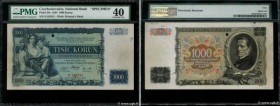 Country : CZECHOSLOVAKIA 
Face Value : 1000 Korun Spécimen 
Date : 25 mai 1934 
Period/Province/Bank : Narodna Banka Ceskoslovenskà 
Catalogue referen...
