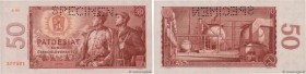 Country : CZECHOSLOVAKIA 
Face Value : 50 Korun Spécimen 
Date : 1964 
Period/Province/Bank : Statni Banka Ceskoslovenska 
Catalogue reference : P.90b...