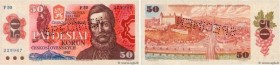 Country : CZECHOSLOVAKIA 
Face Value : 50 Korun Spécimen 
Date : 1987 
Period/Province/Bank : Statni Banka Ceskoslovenska 
Catalogue reference : P.96a...