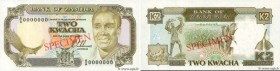 Country : ZAMBIA 
Face Value : 2 Kwacha Spécimen 
Date : (1989) 
Period/Province/Bank : Bank of Zambia 
Catalogue reference : P.29s 
Alphabet - signat...