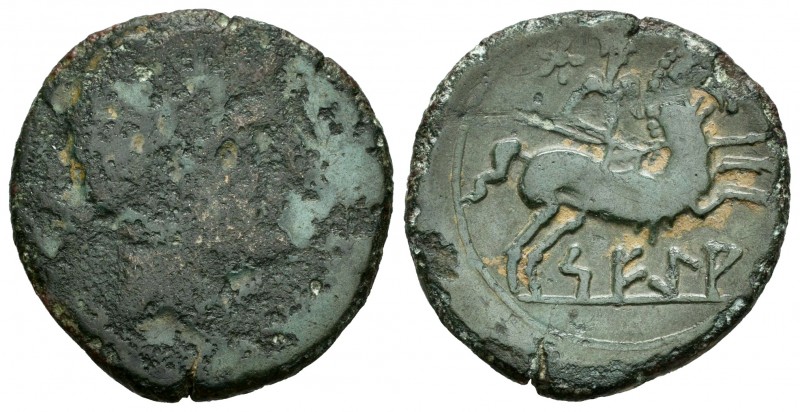 Sekia. As. 120-20 a.C. Ejea de Caballeros (Zaragoza). (Abh-2159). (Acip-1449). A...