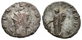 Galieno. Antoniniano. 266-271 d.C. Antioquía. (Spink-10220). (Ric-613). (Seaby-277). Rev.: (FORTVNA R)EDVX. Ag. 2,91 g. MBC-. Est...12,00. / Gallienus...