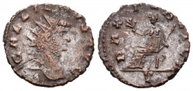 Galieno. Antoniniano. 262-263 d.C. Roma. (Spink-10307). (Ric-260). (Seaby-773a). Ag. 2,59 g. MBC-. Est...12,00. / Gallienus. Antoniniano. 262-263 d.C....