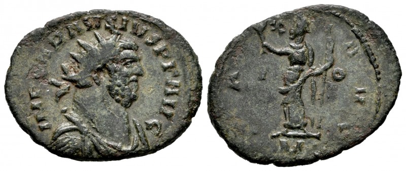 Carausio. Antoniniano. 291-293. Roma. (Spink-11667). (Ric-145). Ae. 4,59 g. MBC....